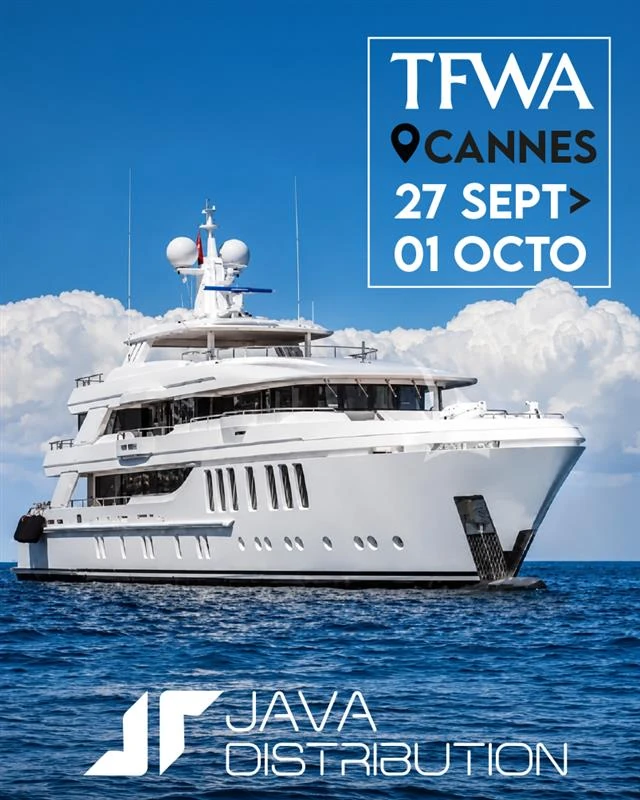 Java Distribution at TFWA Cannes trade fair