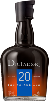 Dictador 20 Year Reserva rum bottle