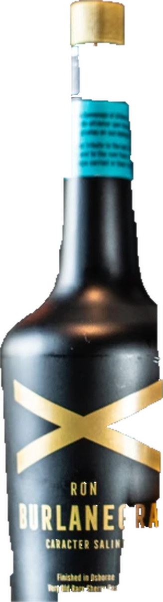 Ron Burlanegra rum bottle