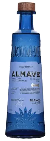 Almave blue agave spirit bottle