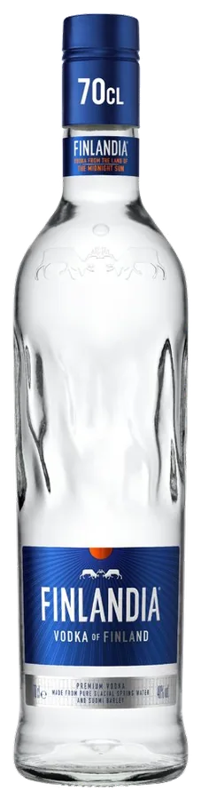 Finlandia premium vodka bottle